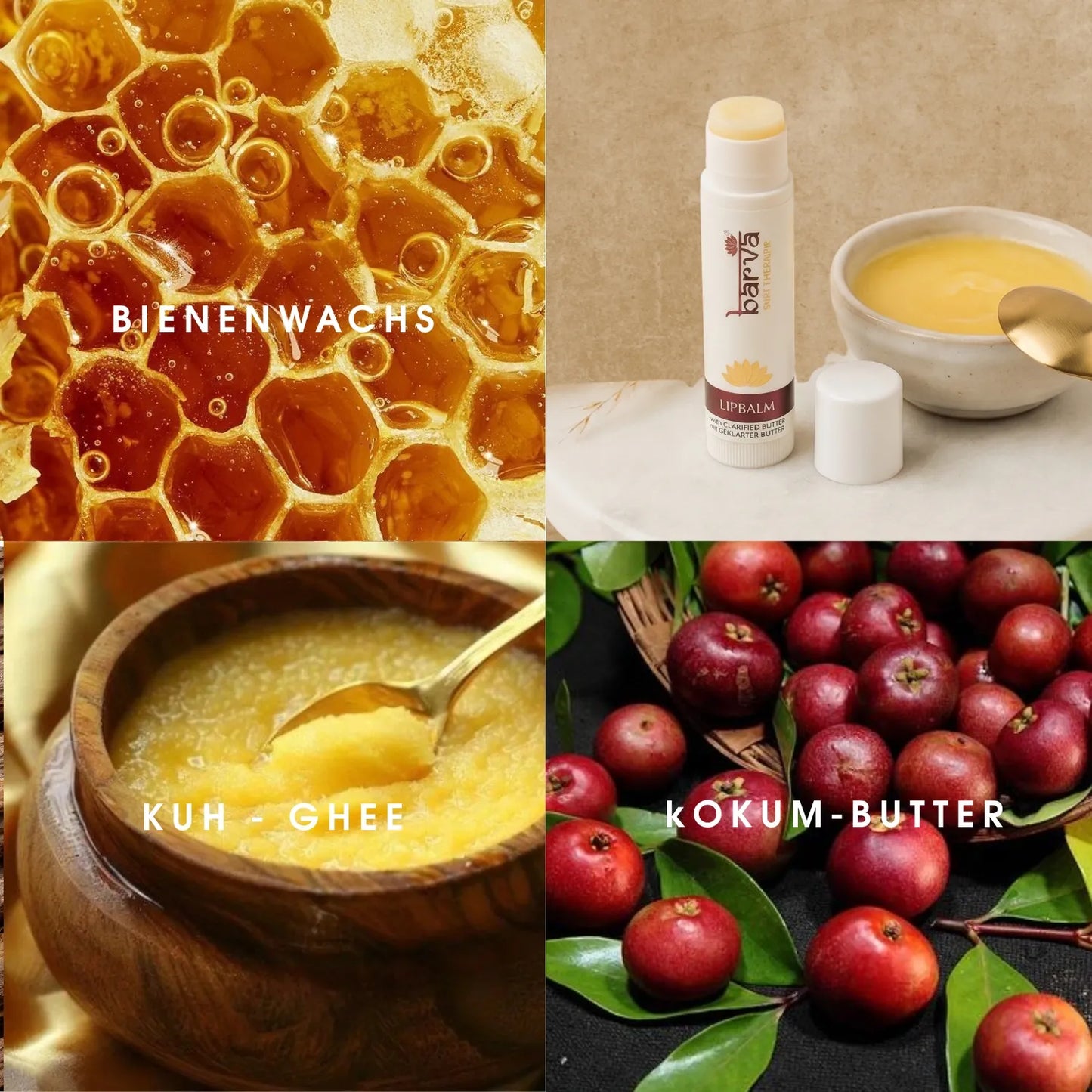 Natural Ghee-enriched Lip Balm