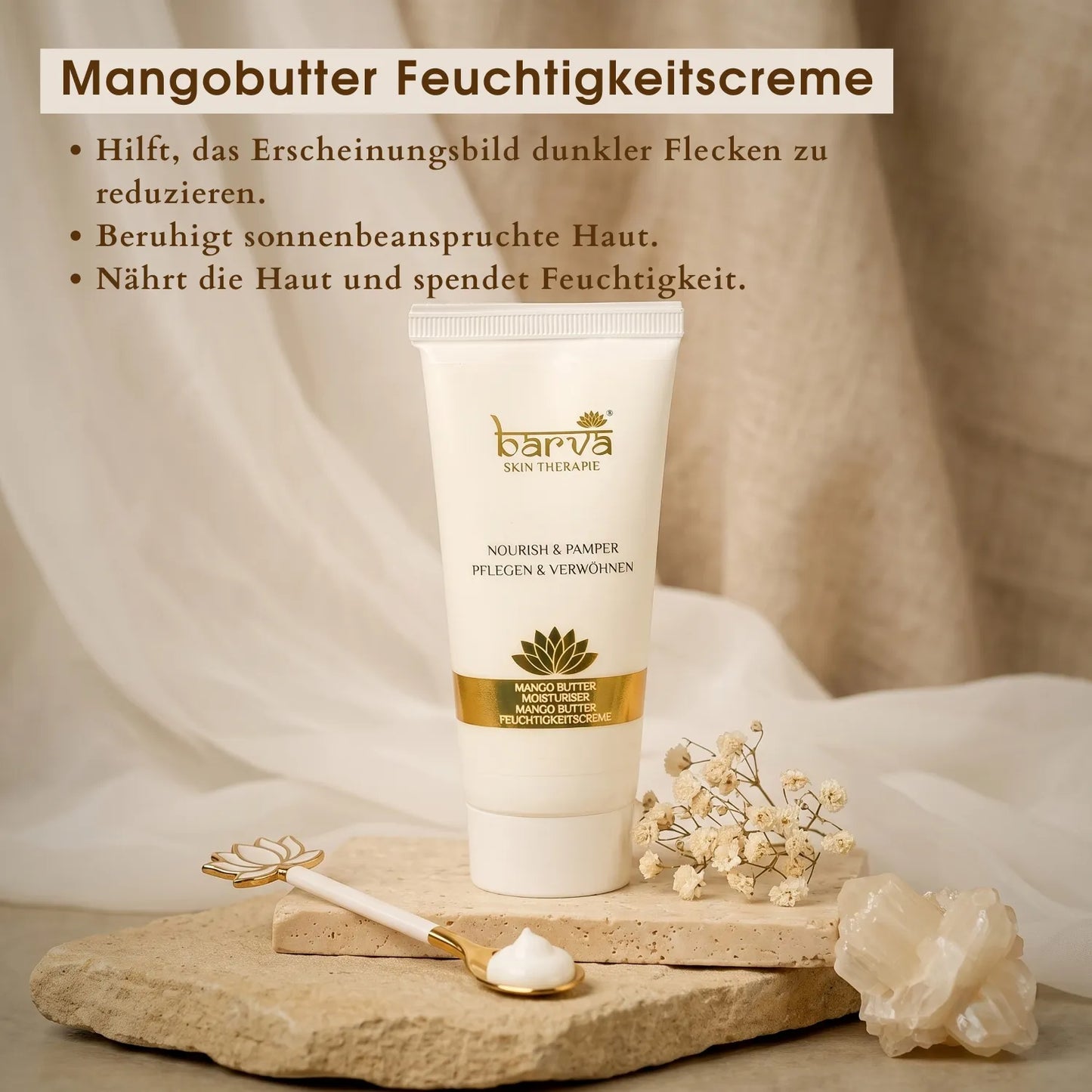 Mangobutter Feuchtigkeitscreme / Gesichtscreme